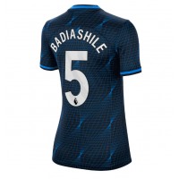 Koszulka piłkarska Chelsea Benoit Badiashile #5 Strój wyjazdowy dla kobiety 2023-24 tanio Krótki Rękaw